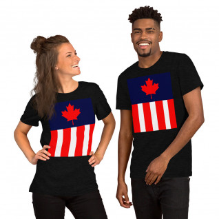 Captain Canada Short-Sleeve Unisex T-Shirt