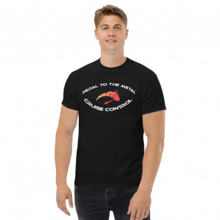 Pedal to the metal cruise control Men's heavyweight tee